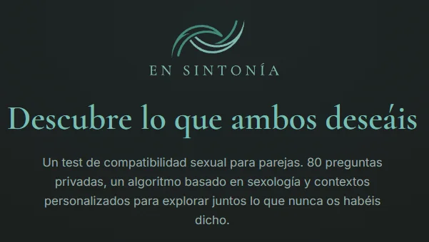 Captura de pantalla de En Sintonía – juego de compatibilidad sexual para parejas de NoctLab